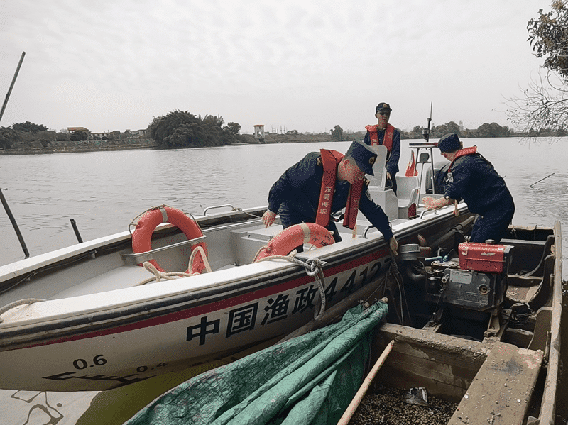 市海洋综合执法支队紧抓珠江禁渔后期执法监管不放松