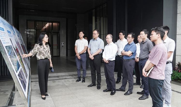 省自然资源厅赴洪梅调研全域土地综合整治与耕地保护工作