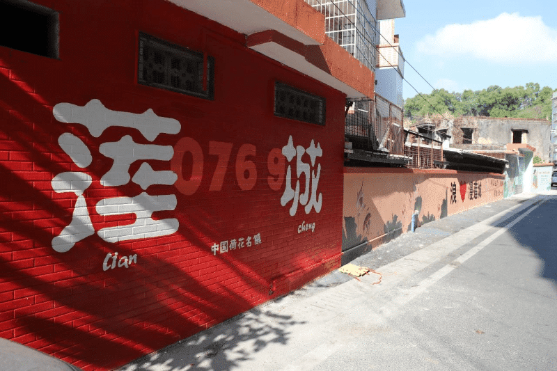 莲城社区发力“百千万工程” 精筑美丽庭院示范带