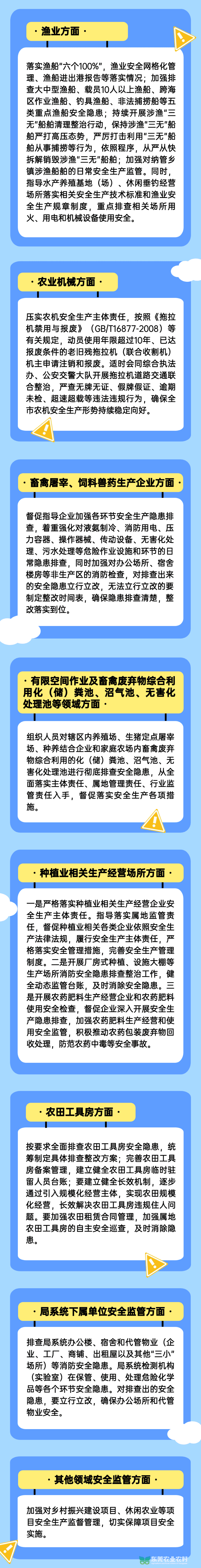 东莞市启动2024年五一期间农业领域安全生产集中整治行动