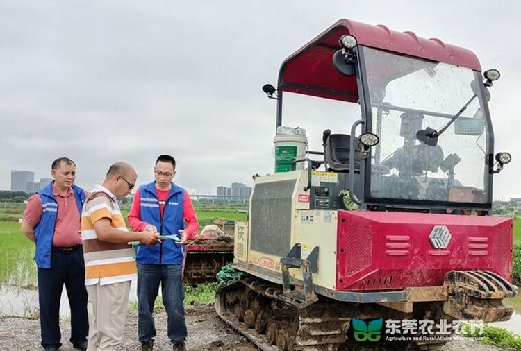 麻涌开展农机检查，为春耕生产保驾护航