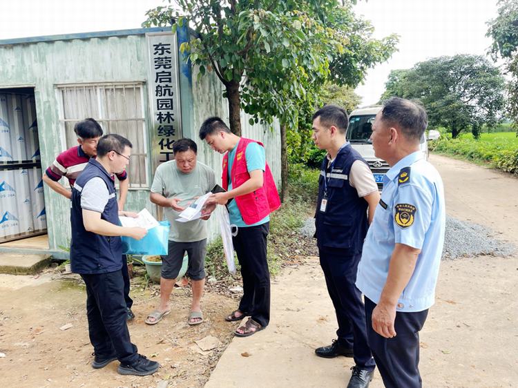 石排启动植物检疫联合执法检查行动