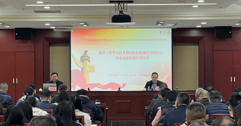 凤岗举办学习贯彻《中华人民共和国农村集体经济组织法》及组级经济管理培训会