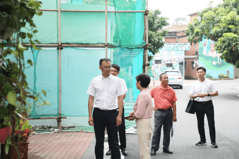 万江人大调研“百千万工程”，助力“绿美万江”生态文明建设提速