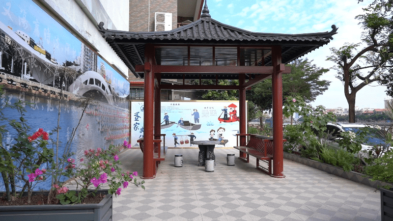 惊艳！沙田镇湖西路颜值大升级实现华丽蜕变