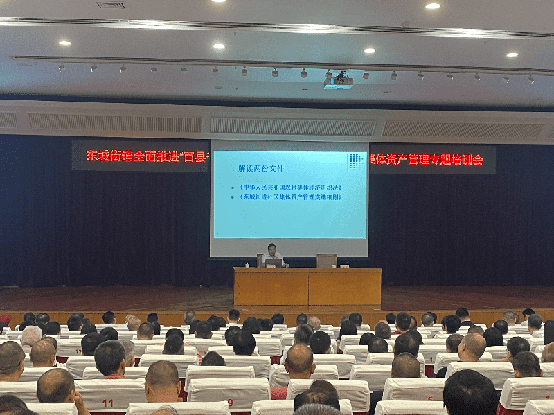 东城积极宣传贯彻《中华人民共和国农村集体经济组织法》