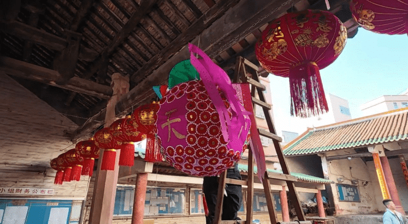 探秘大岭山独特“开灯”习俗
