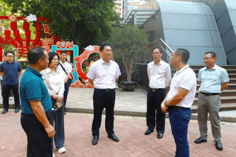 市人大调研组赴大朗调研农村人居环境整治工作