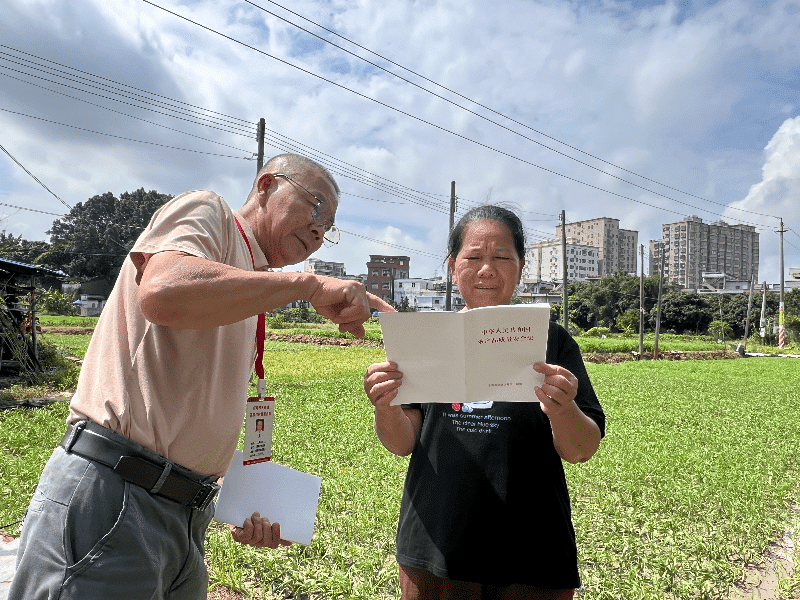 石排举办农产品质量安全宣传活动