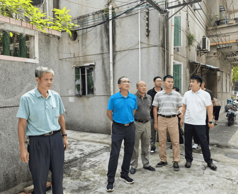 市乡村振兴工作专班促进组赴东坑督导农村人居环境整治工作