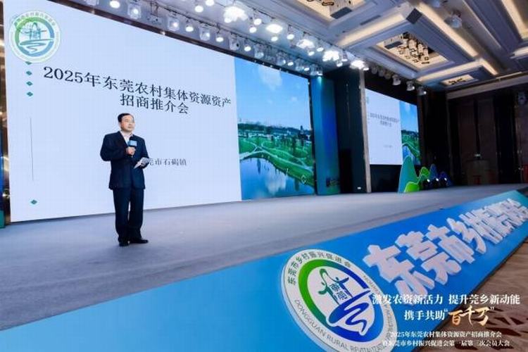 东莞举办农村集体资产招商推介会，激发农资新活力