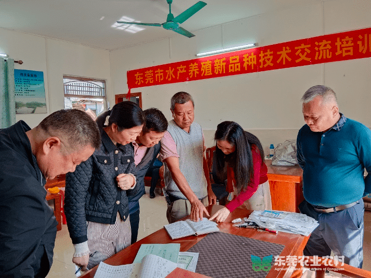 市农业农村局赴石碣开展水产品质量安全监控工作