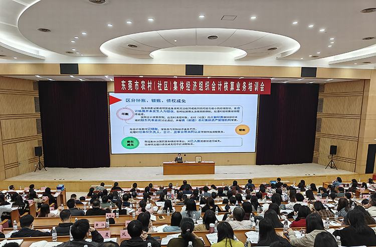 东莞圆满完成集体经济组织会计制度改革任务