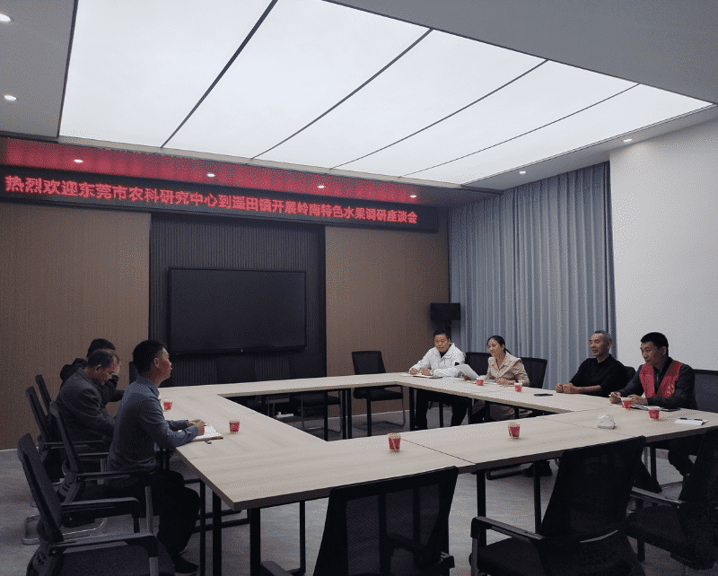 市农科中心“农业科技特派员”赴韶关新丰开展荔枝产业科技帮扶
