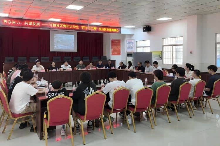 圩镇社区聚青春之力，共促“百千万工程”纵深推进