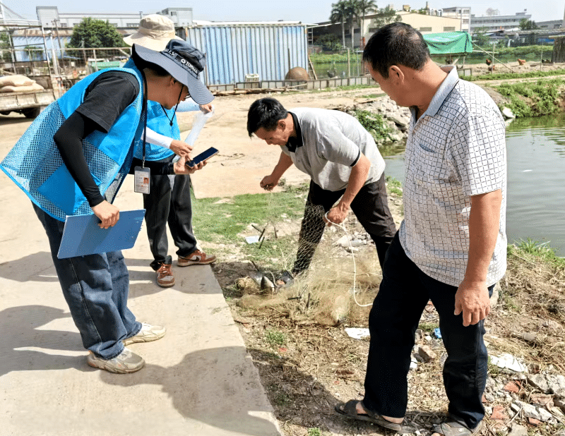 市疫控中心赴道滘开展水产品质量安全风险监测工作