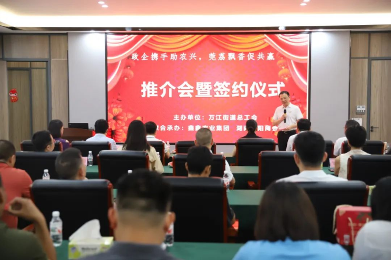 政企联动助农旺，万江搭台促东莞荔枝热销