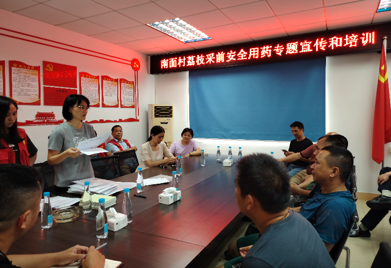 谢岗严抓用药管控，全方位护航荔枝品质